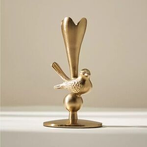 NIB Set of 2 Anthropologie Marizia Sparrow Candlestick Holder Small